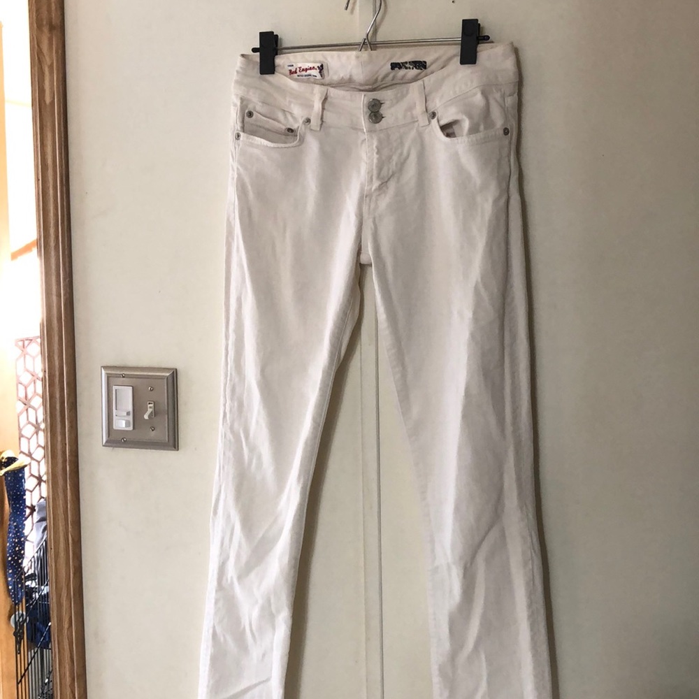 Red Engine Jeans- Cinder